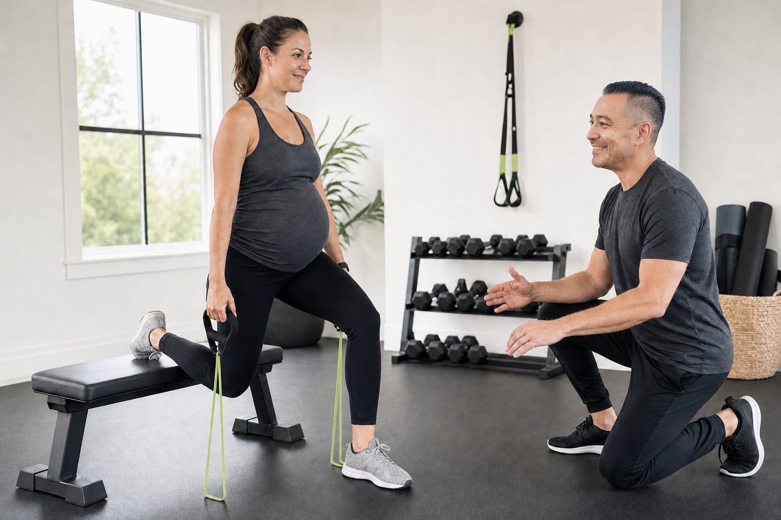 Prenatal fitness coaching