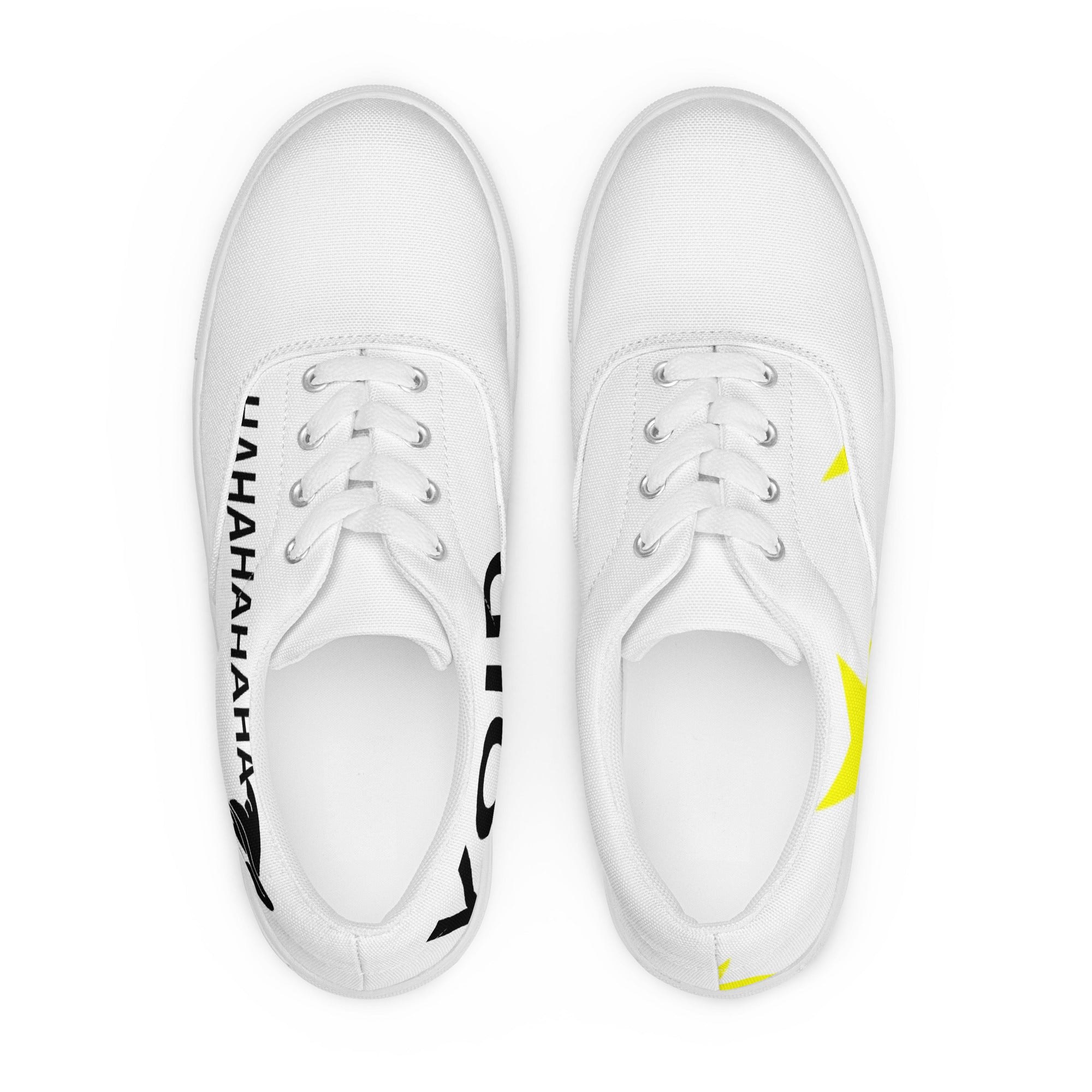 Men’s lace-up canvas shoes