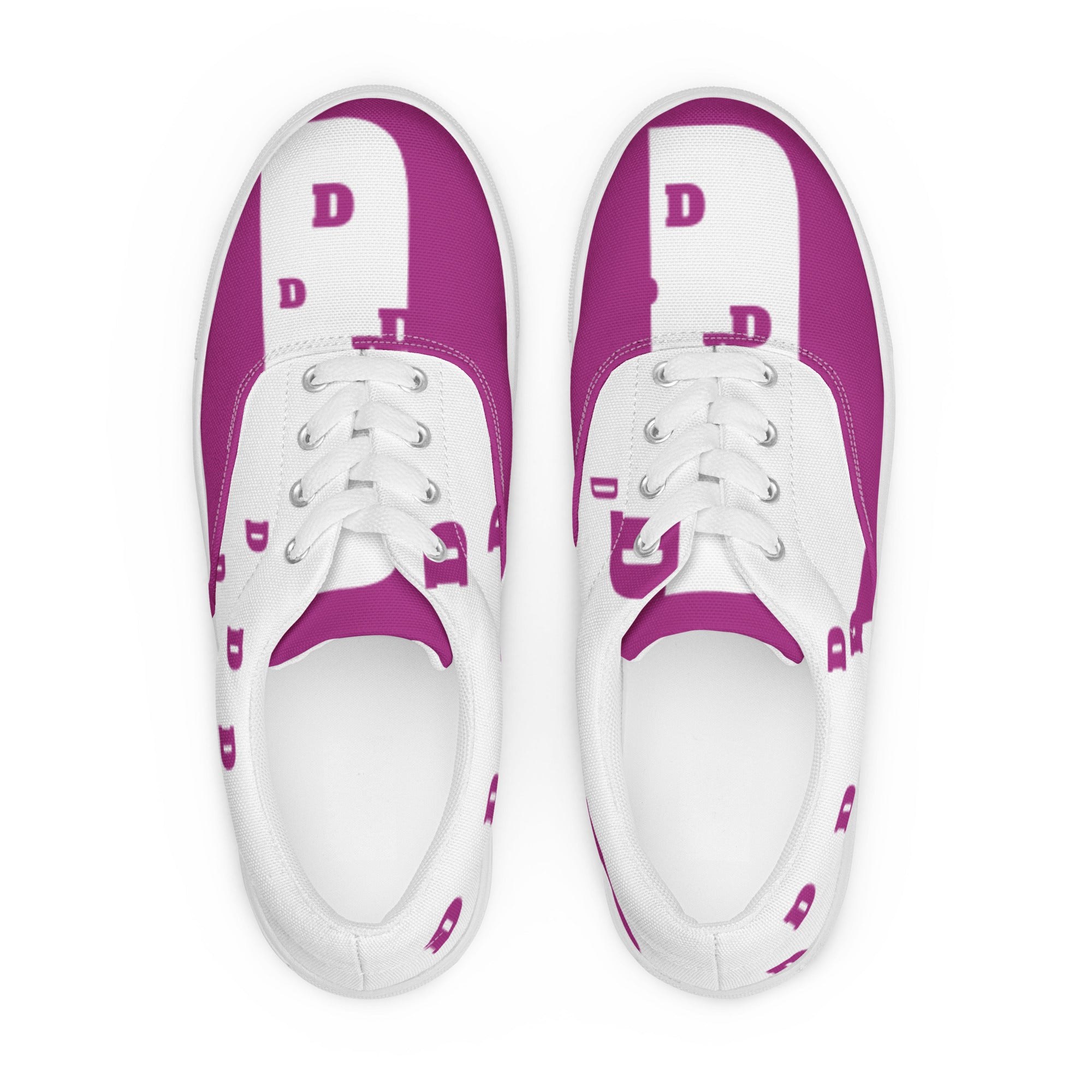 Men’s lace-up canvas shoes