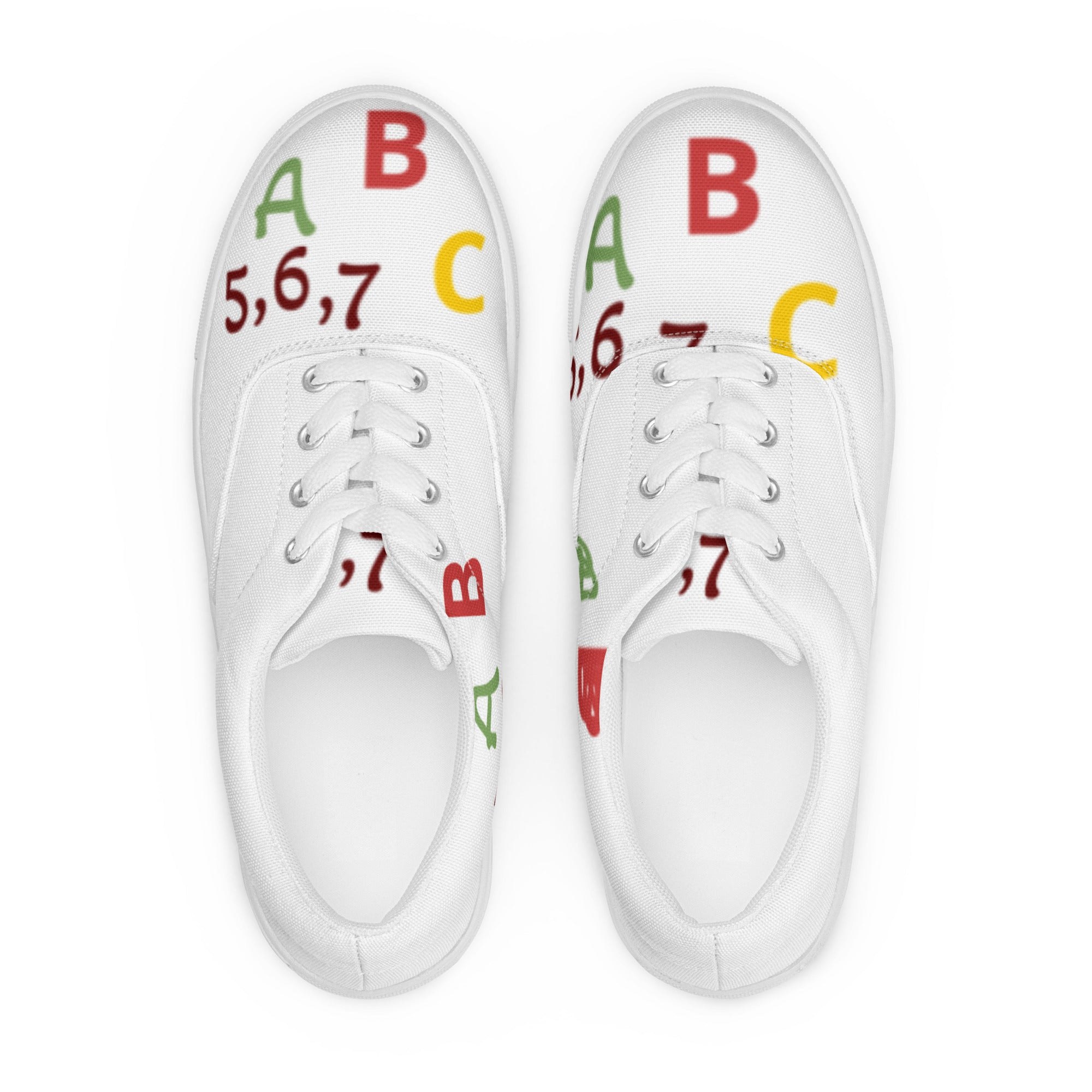 Men’s lace-up canvas shoes