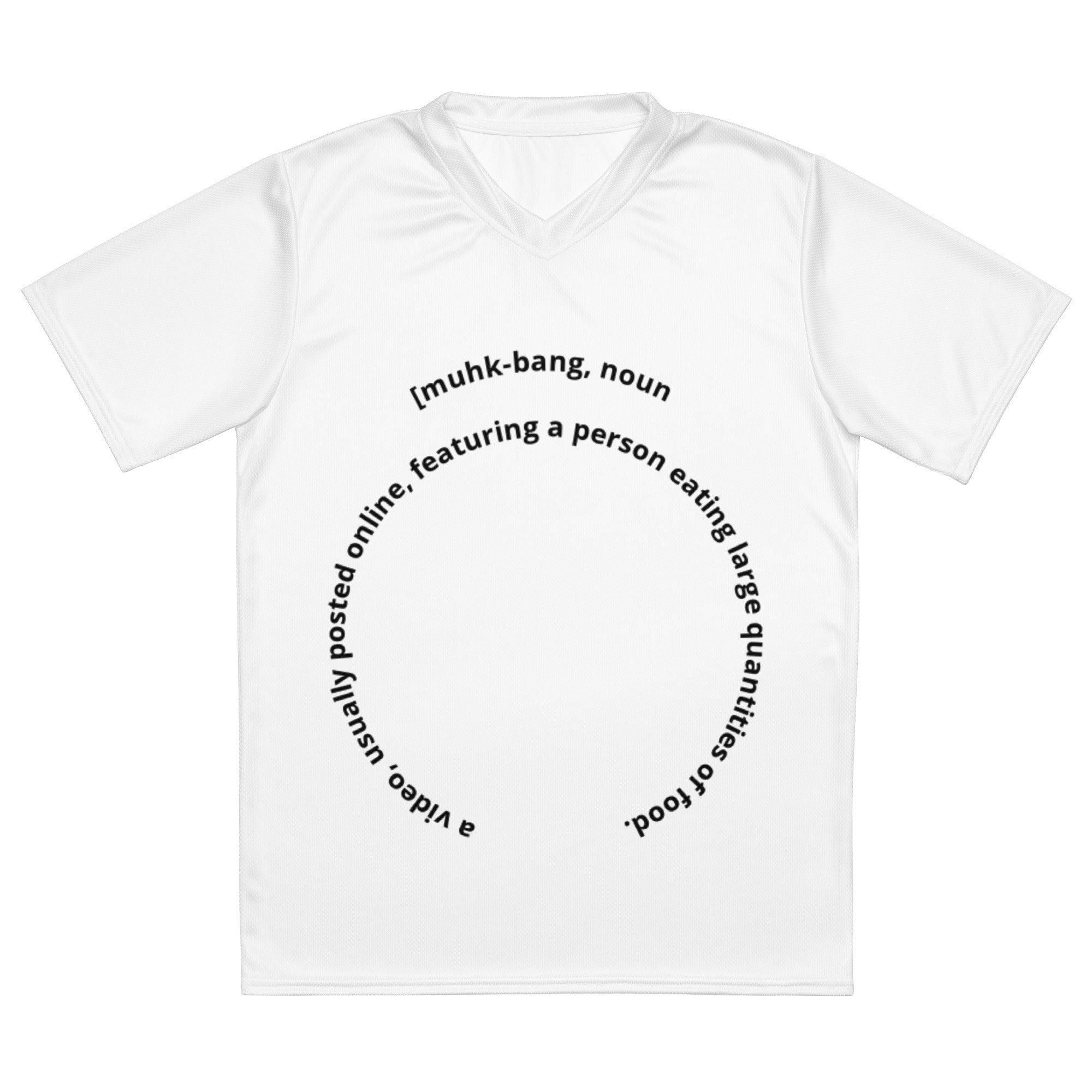 Recycled unisex sports jersey