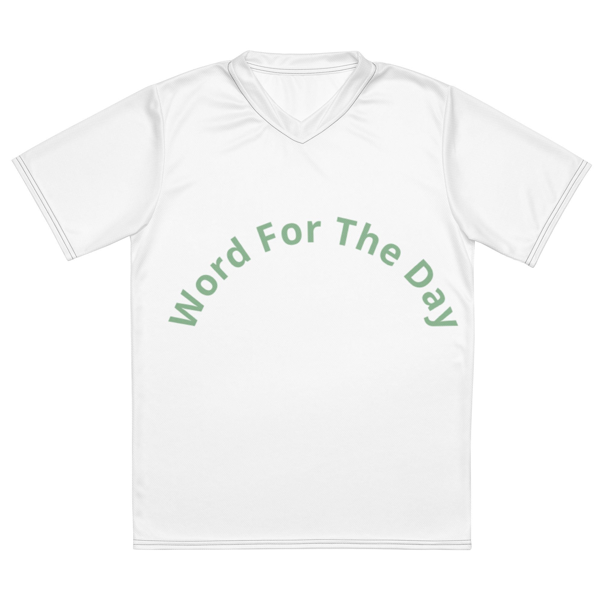 Recycled unisex sports jersey