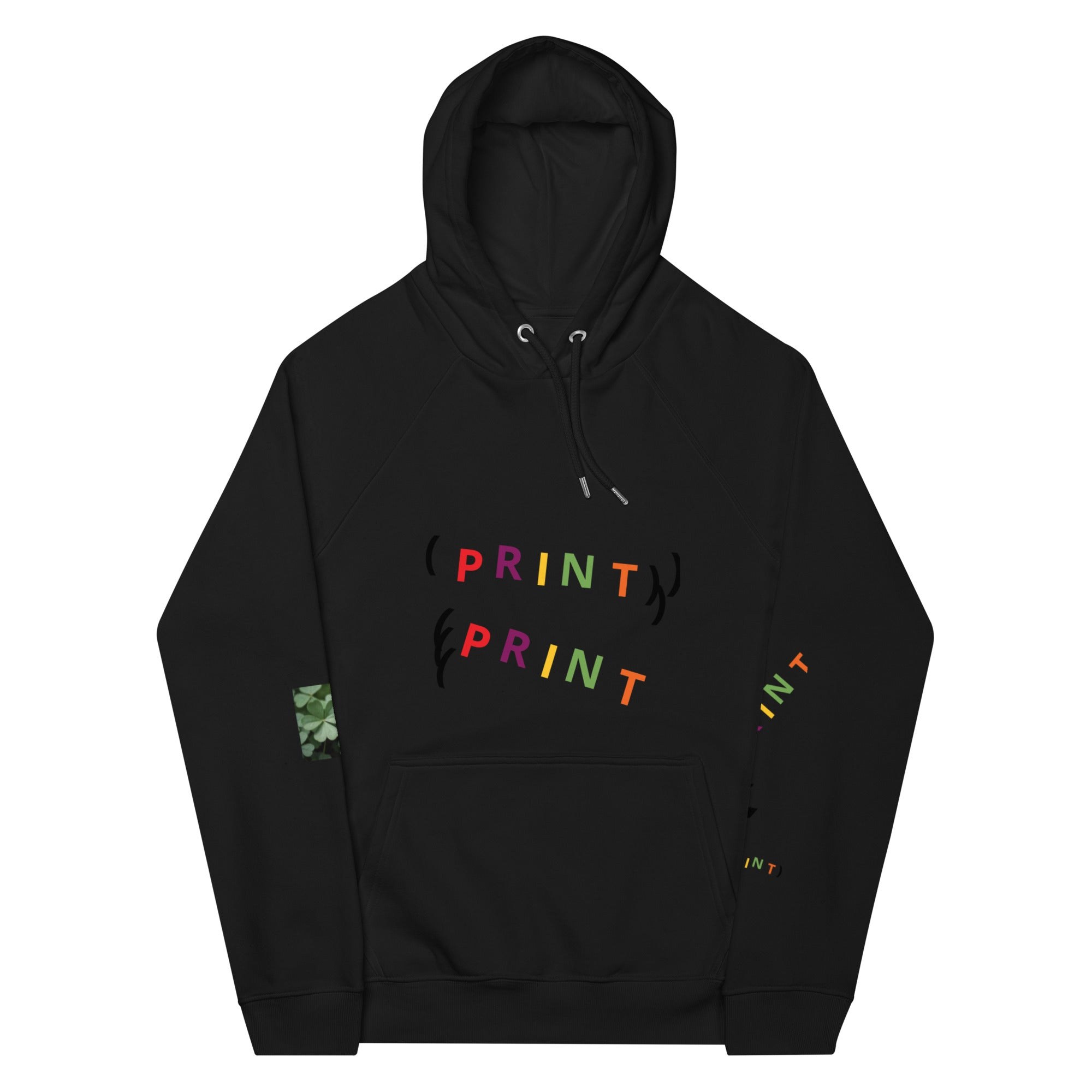 Unisex eco raglan hoodie