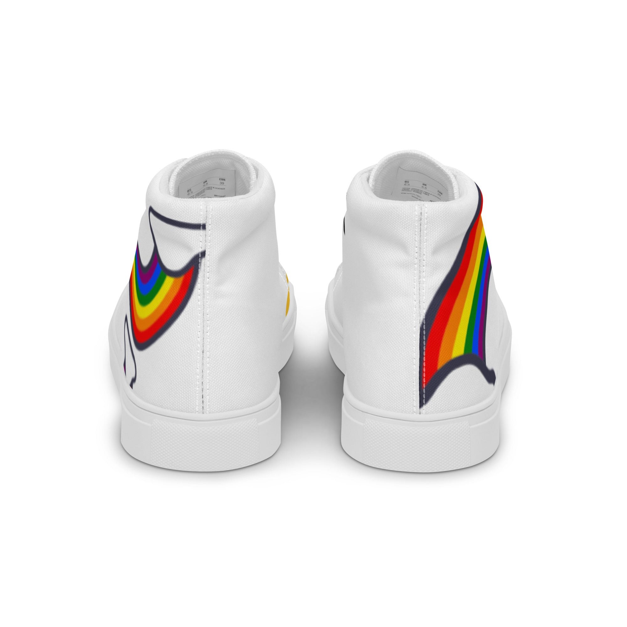 Women’s high top canvas shoes