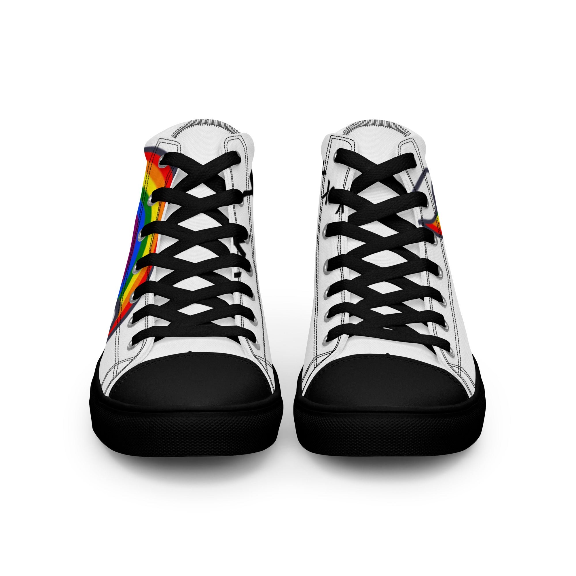 Women’s high top canvas shoes