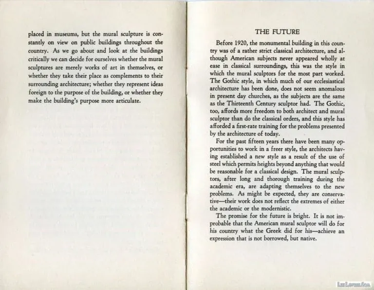 The Future, pages 11 and 12, Primary sources