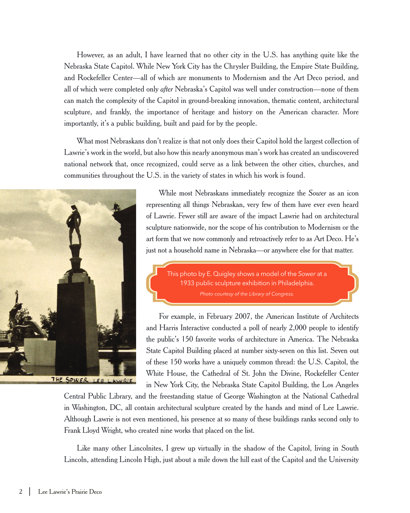 Prologue · Page 2, Prairie Deco