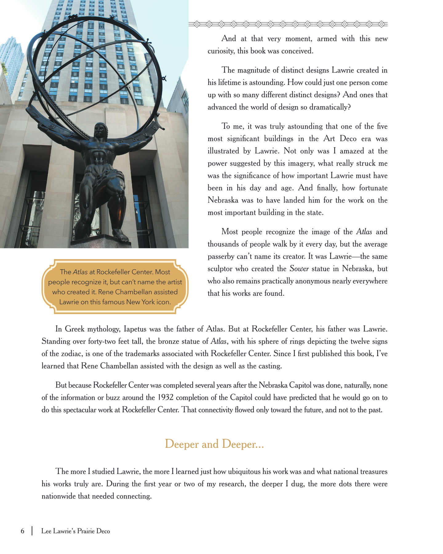 Prologue · Page 6, Prairie Deco