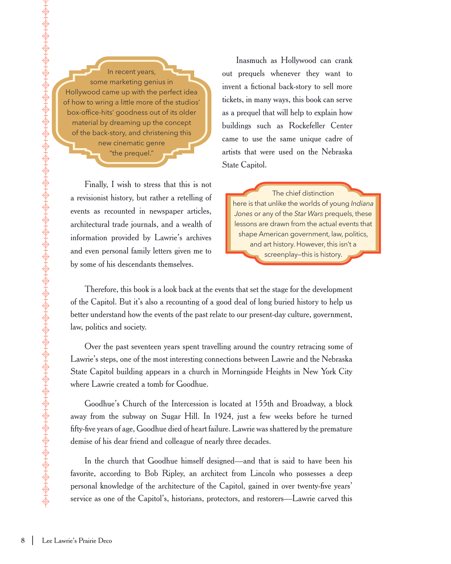 Prologue · Page 8, Prairie Deco