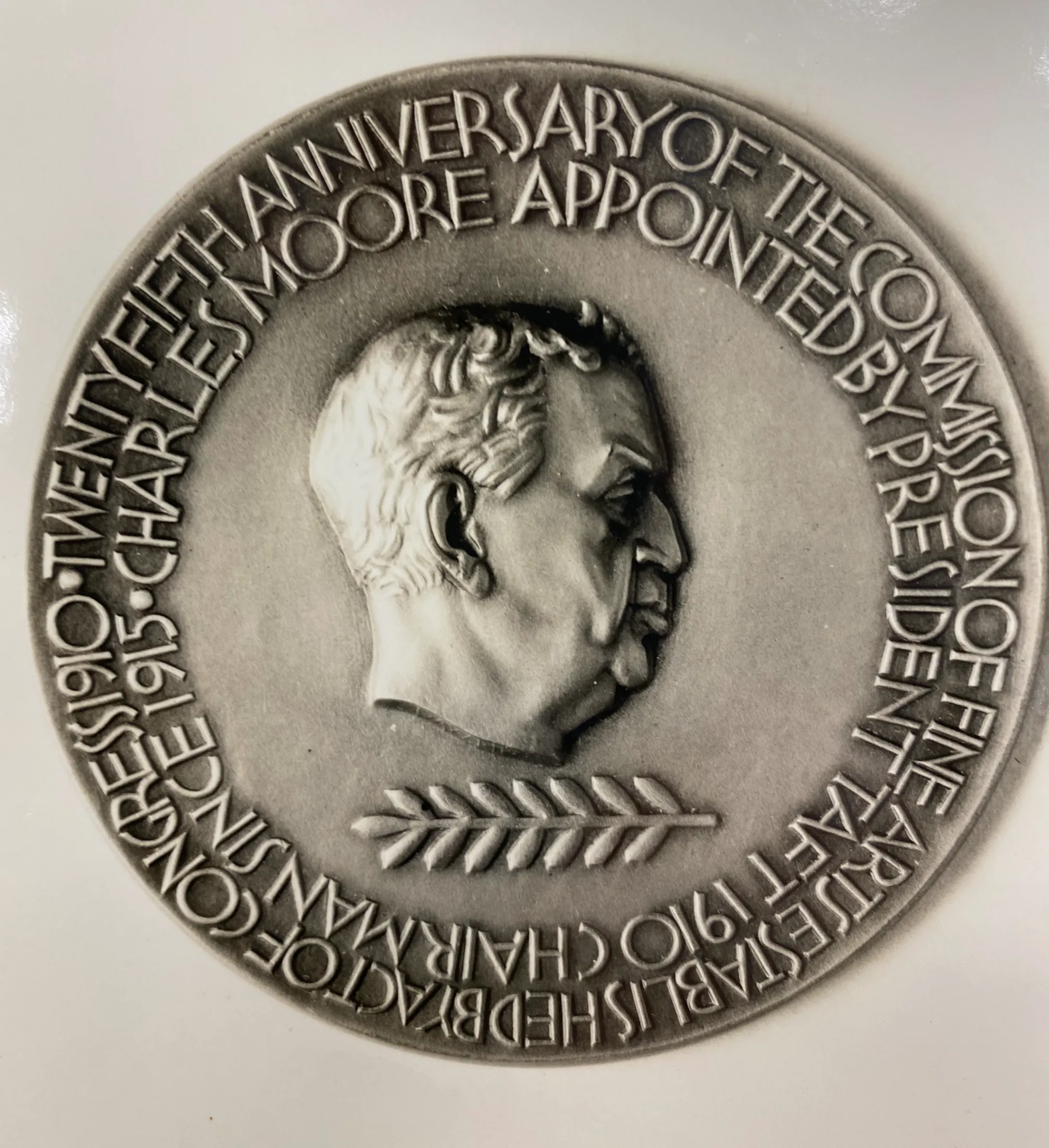 Charles Moore Medal, Details, Details