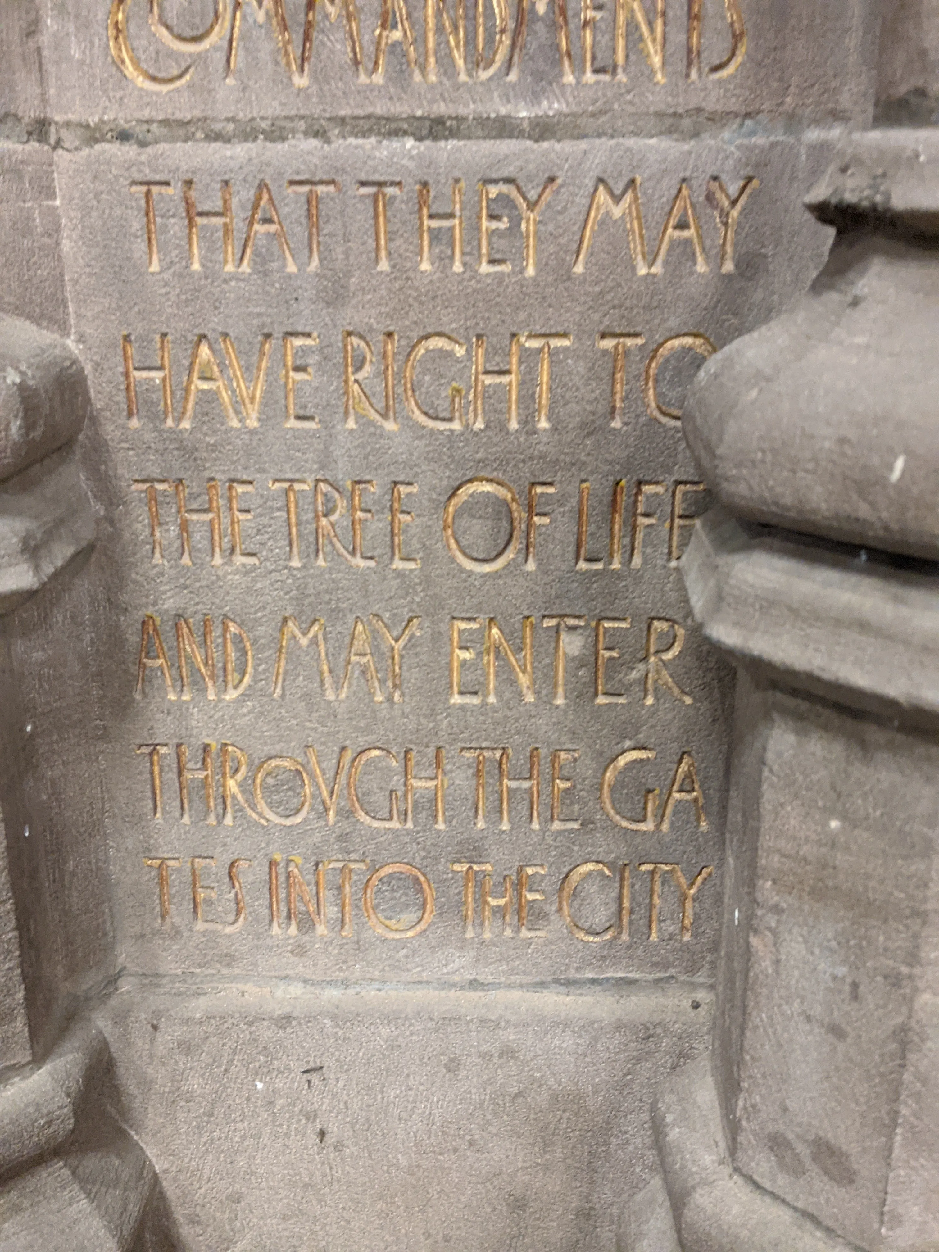 Inscribed doorway detail, Brooklyn, New York · 1910