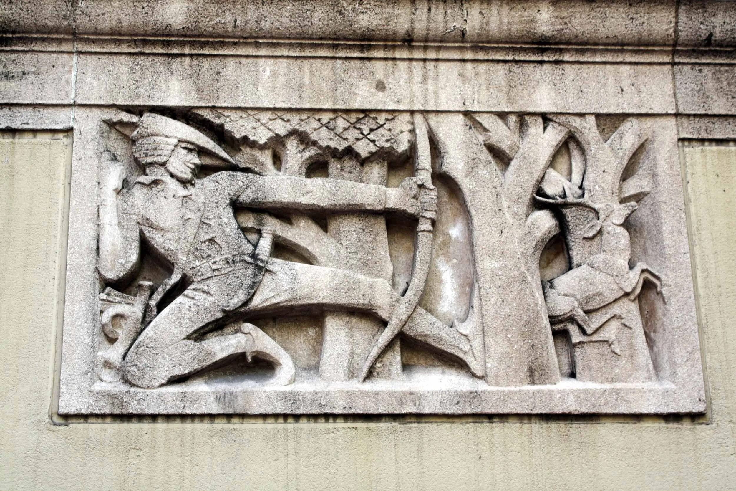 Robin Hood Hunting in Sherwood Forest, Los Angeles Public Library