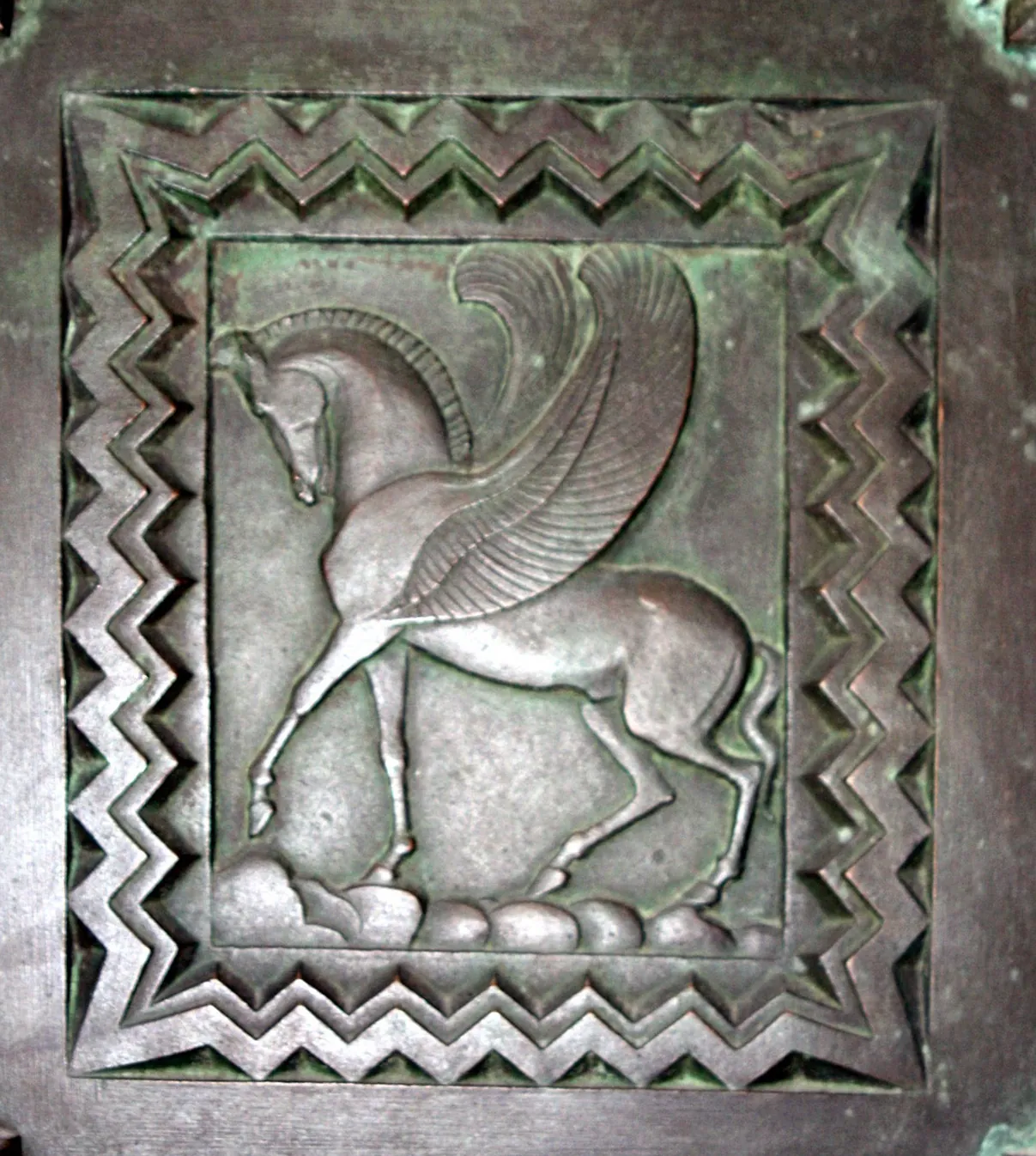 Pegasus, Symbolic of Creativity, Los Angeles Public Library