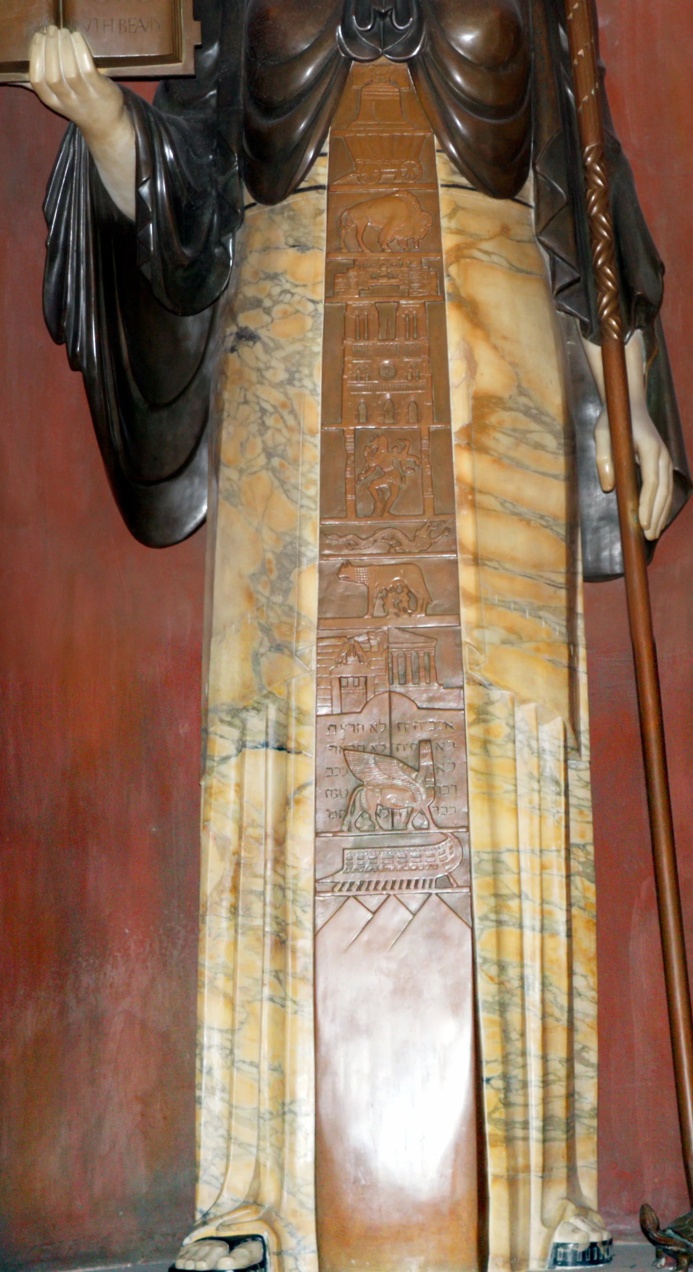 Another view of Civilization’s Gown, Los Angeles Central Public Library · 1927