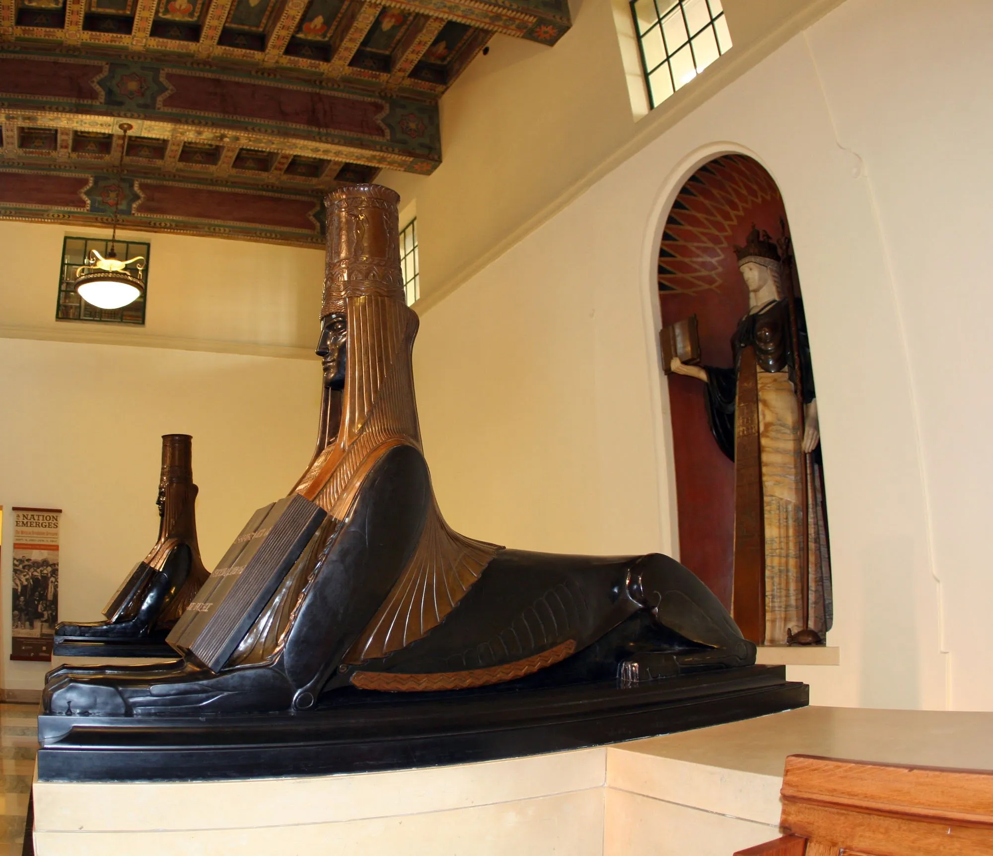 The Right Sphinx, Los Angeles Central Public Library · 1927