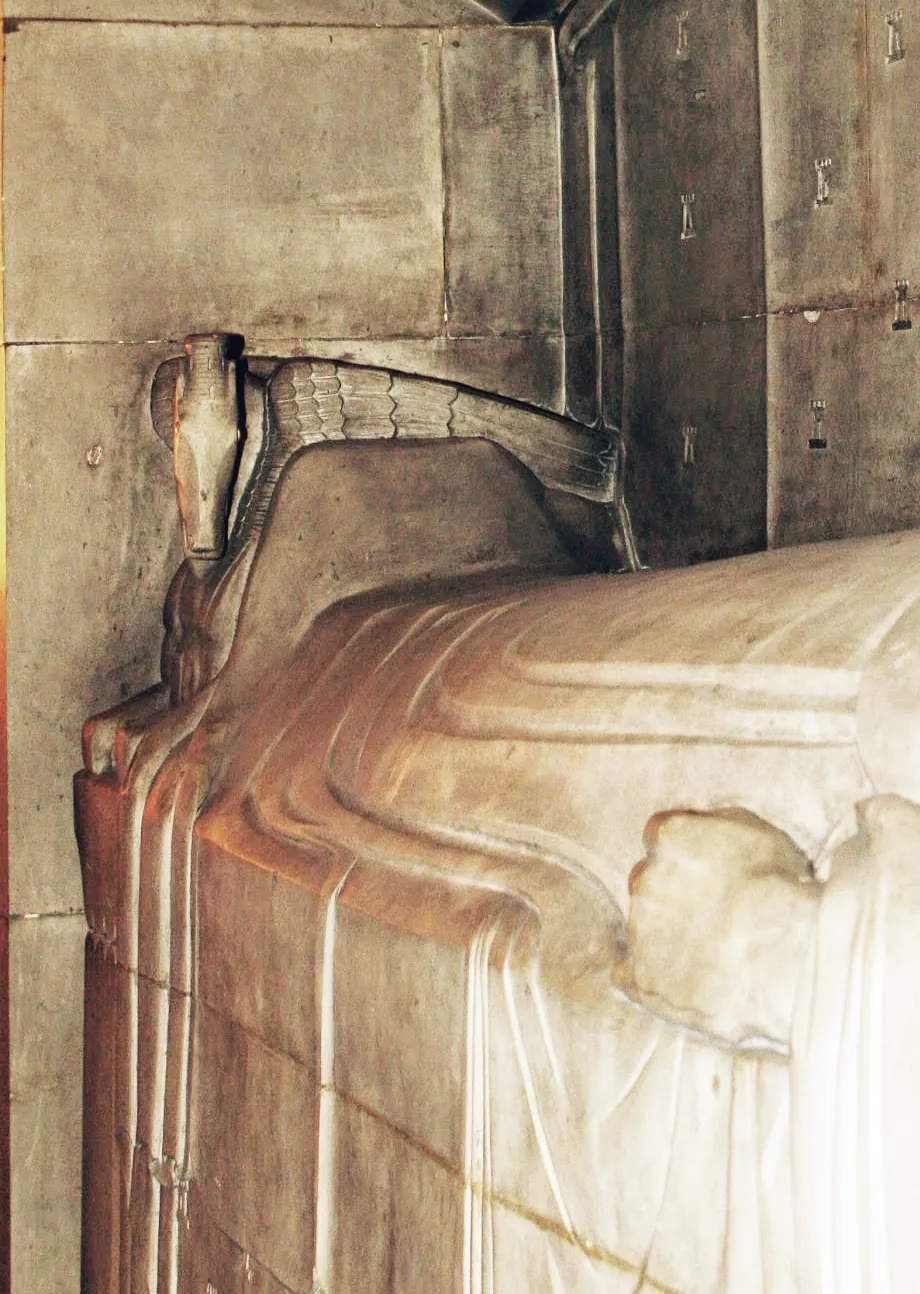 Pegasus, symbol of artistic inspiration, Church of the Intercession, New York