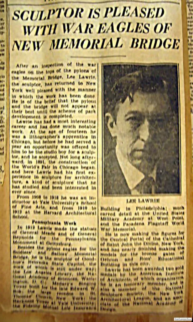 Harrisburg Telegraph article, Soldiers’ and Sailors’ Memorial Bridge