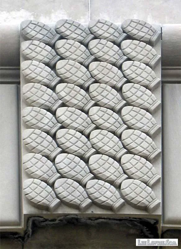 Grenade detail, Soldiers’ and Sailors’ Memorial Bridge