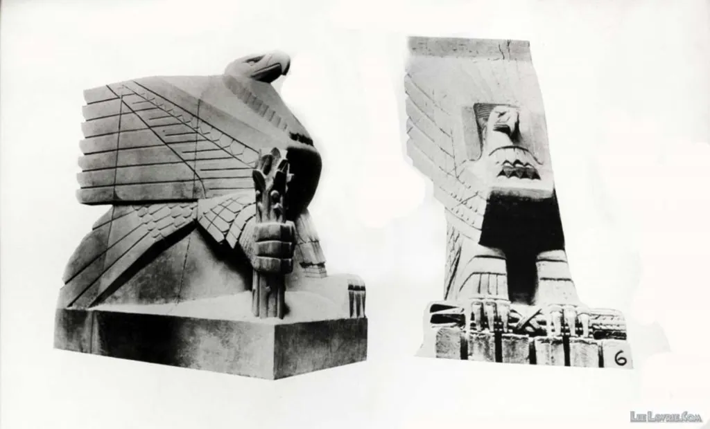 Jansen Company eagle study, Soldiers’ and Sailors’ Memorial Bridge