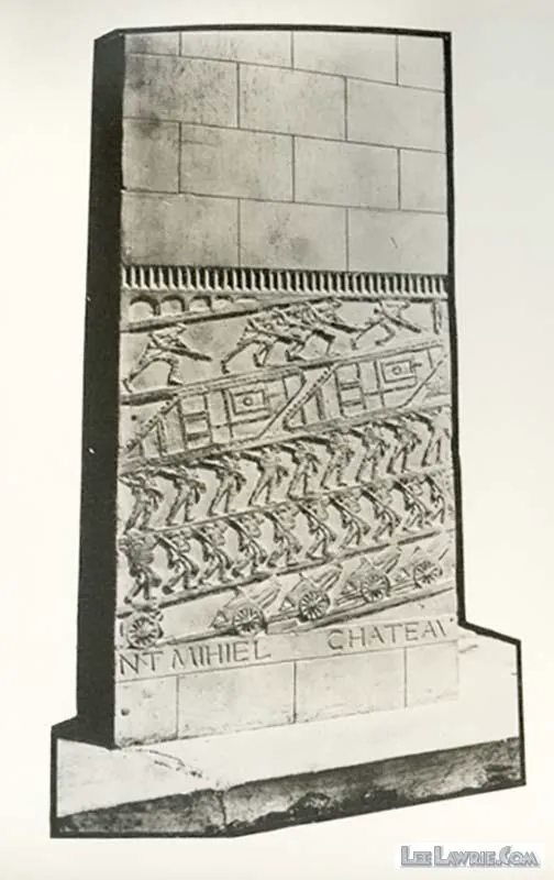 Jansen Company pylon draft, Soldiers’ and Sailors’ Memorial Bridge