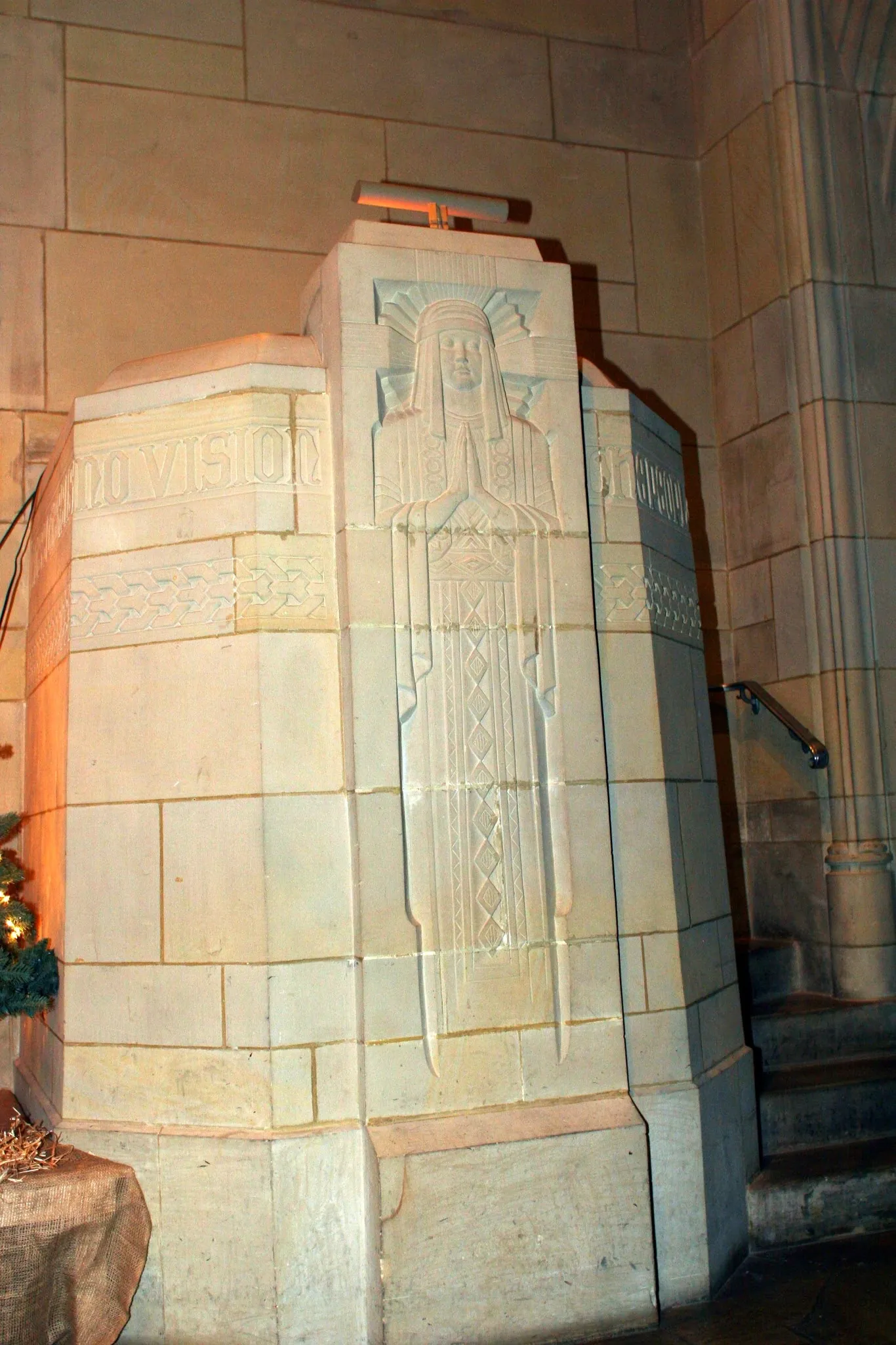 Pulpit detail, New York City