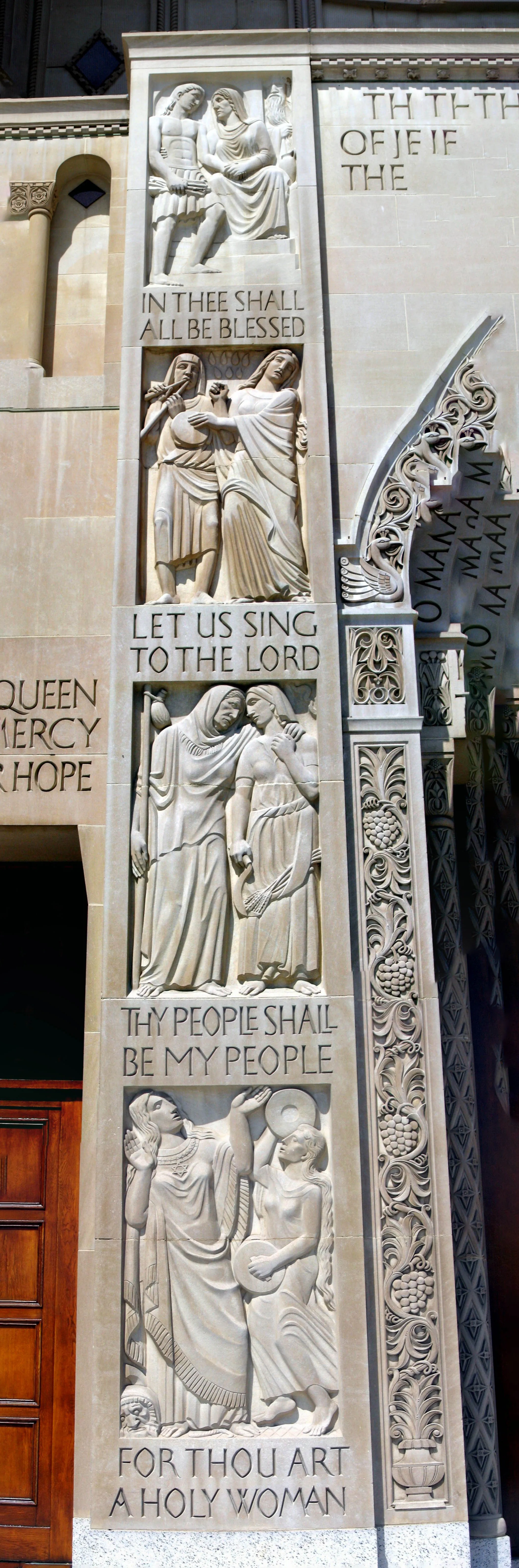 Left entrance panels, Washington, D.C. · c. 1960