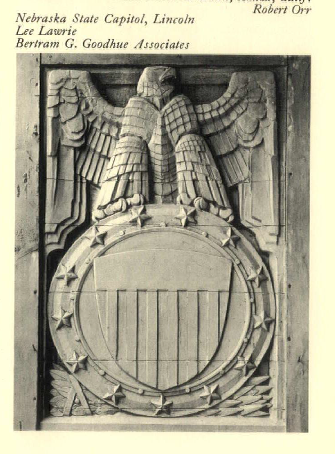 Eagle, Nebraska State Capitol, Civic, educational & memorial sculpture