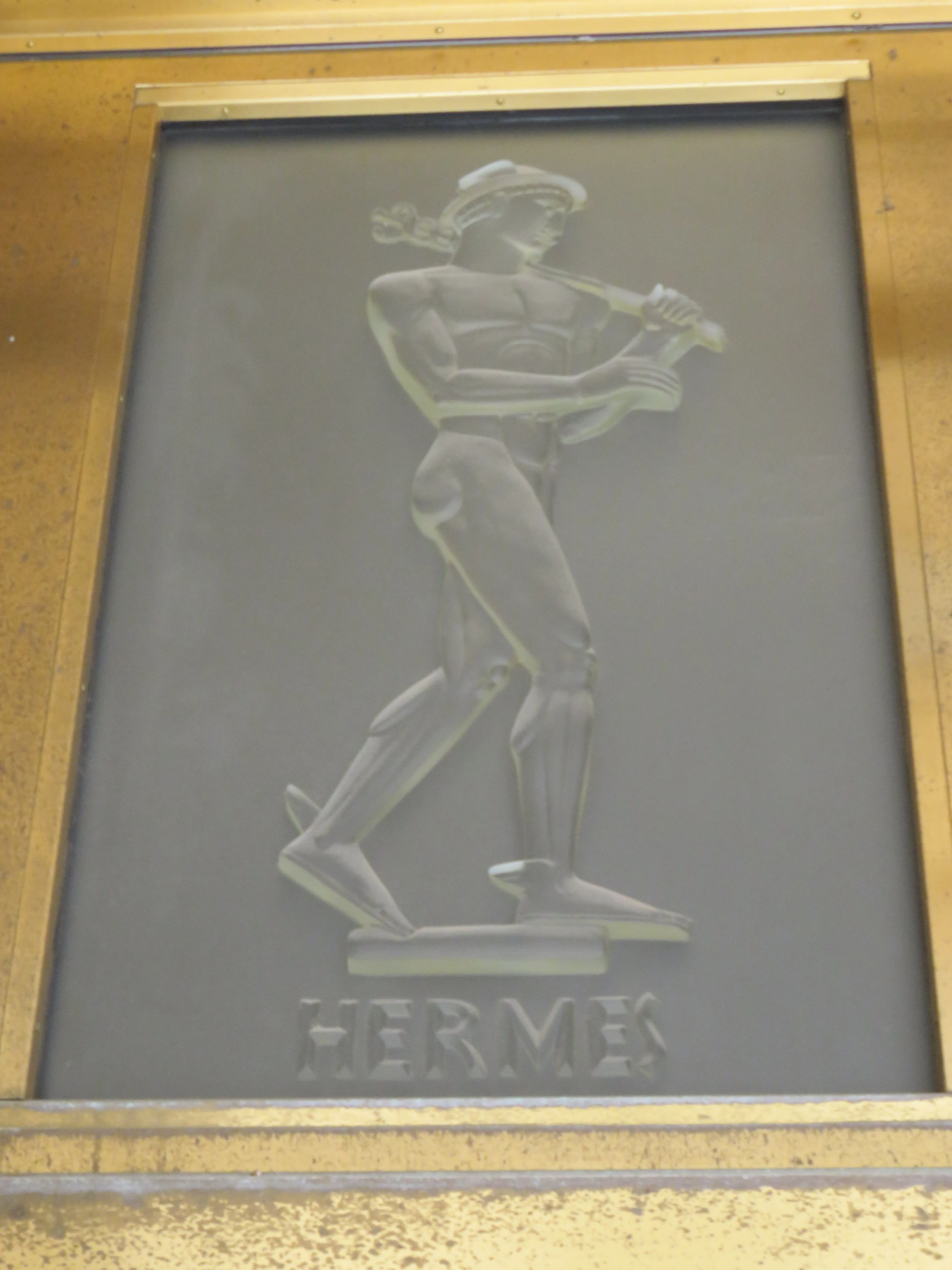 Hermes, door detail, Library of Congress · John Adams Building