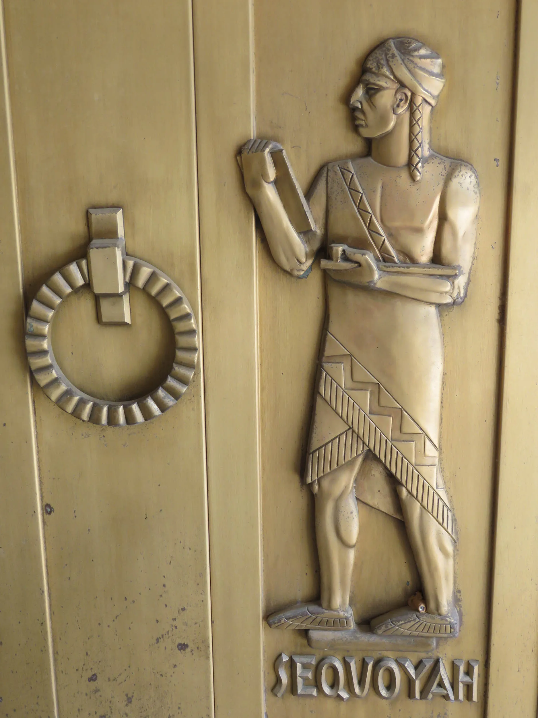 Sequoyah, Library of Congress · John Adams Building