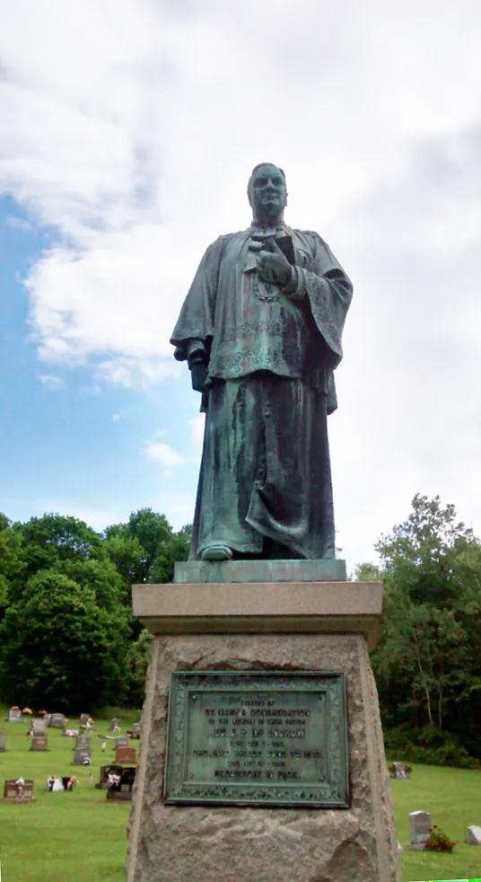 Father McIncrow Memorial Statue