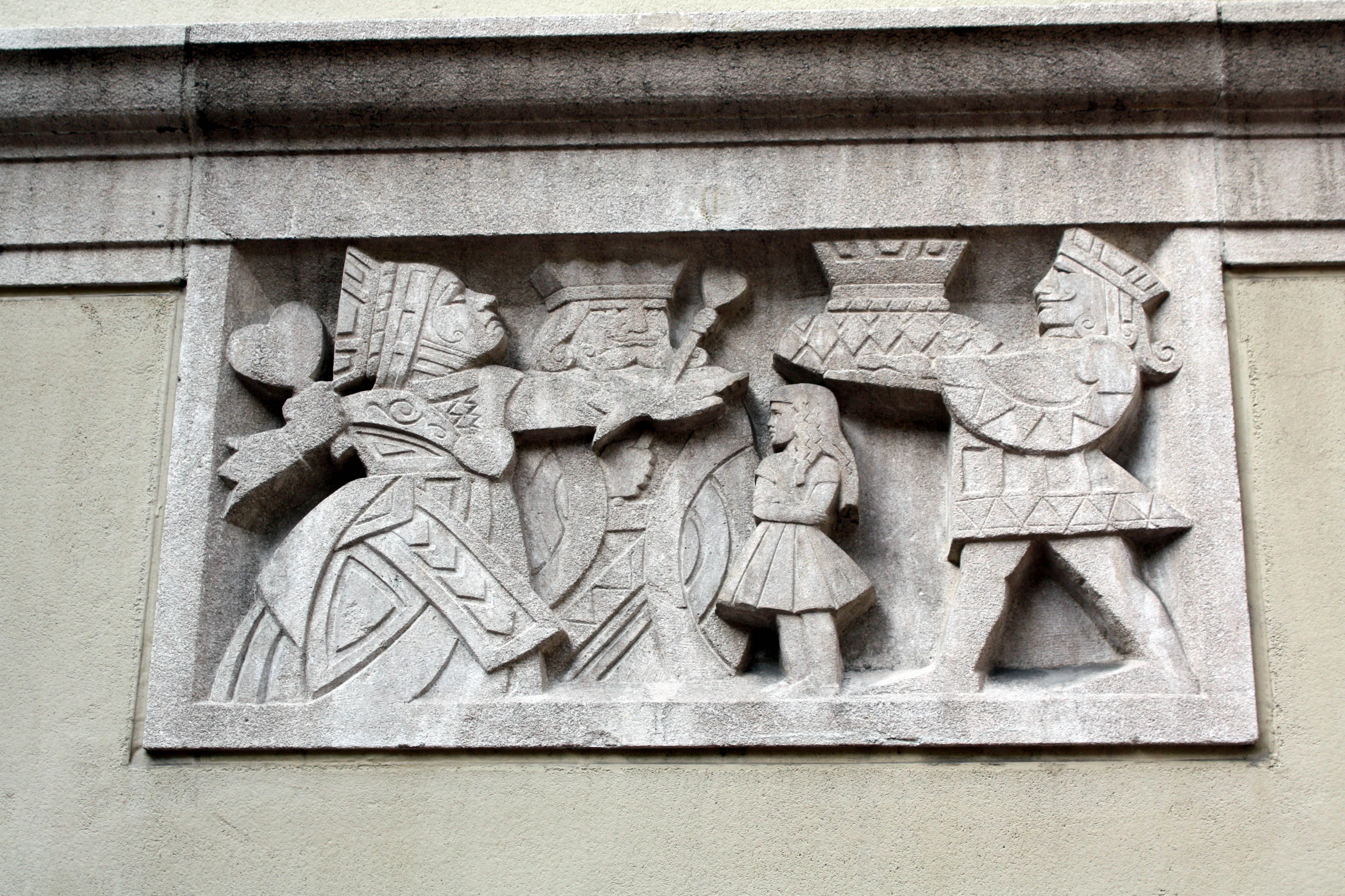 Alice in Wonderland, Los Angeles Public Library · Children’s Court
