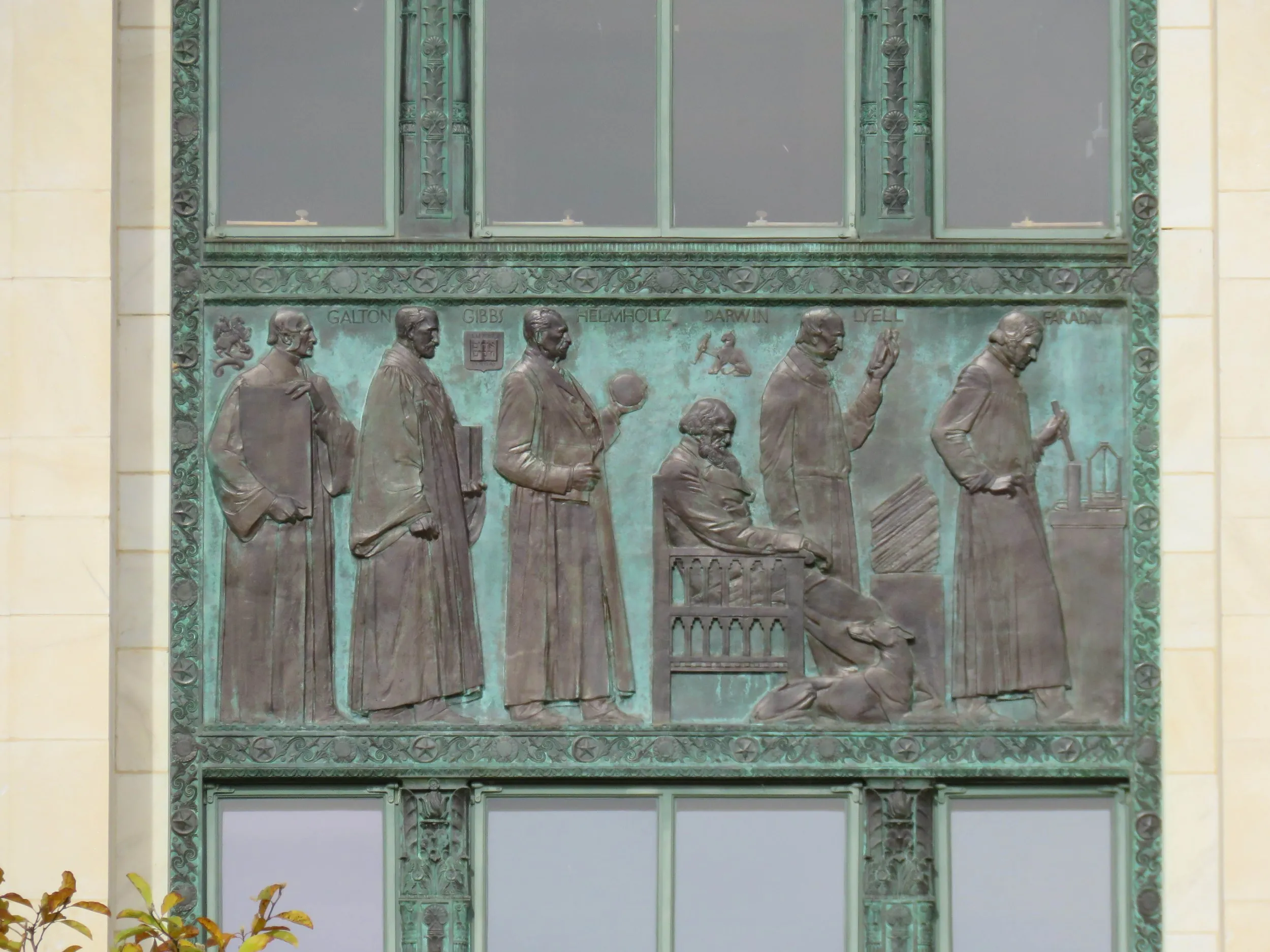 Galton, Gibbs, Helmholtz, Darwin, Lyell and Faraday, National Academy of Sciences