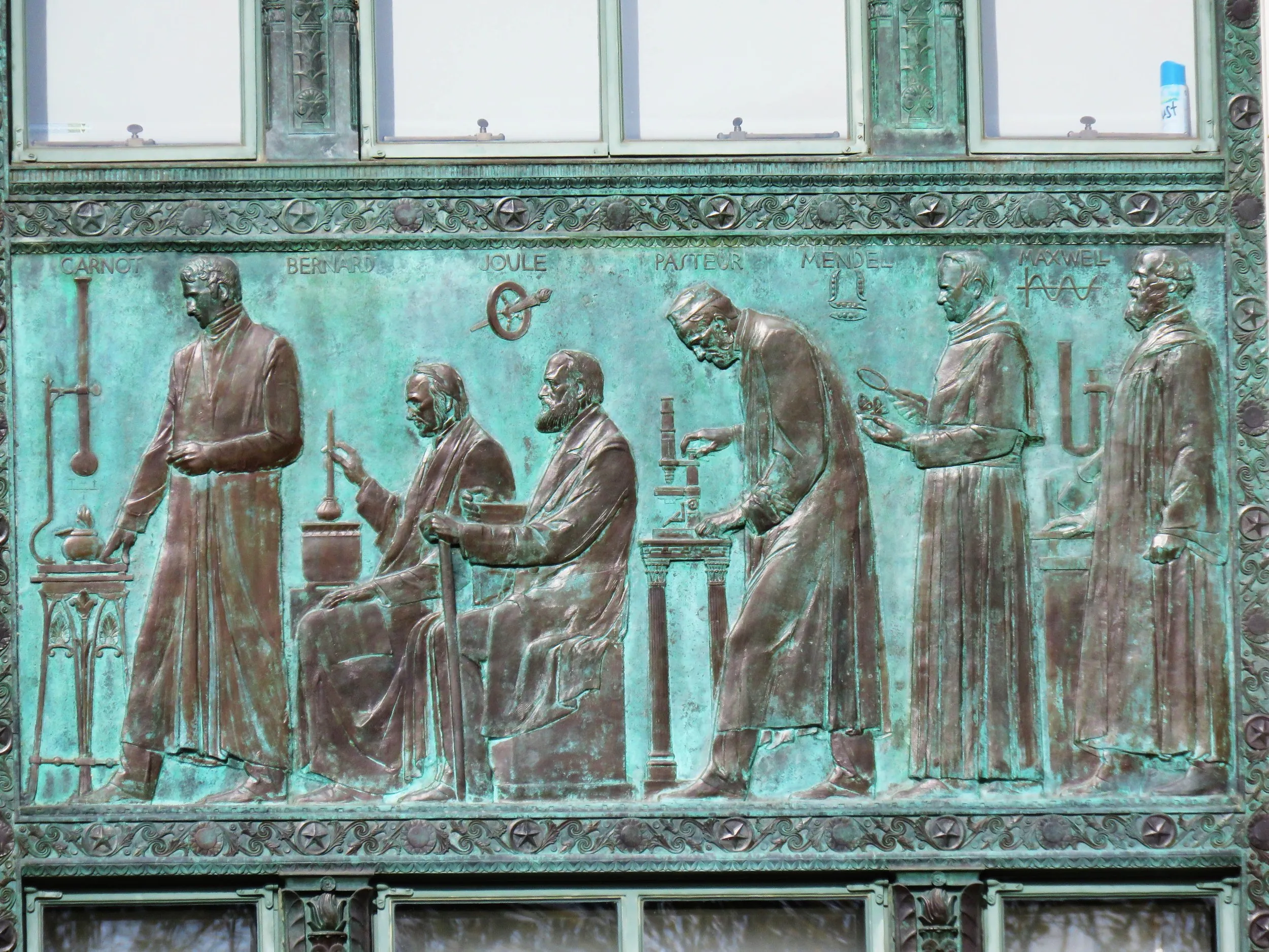 Carnot, Bernard, Joule, Pasteur, Mendel and Maxwell, National Academy of Sciences