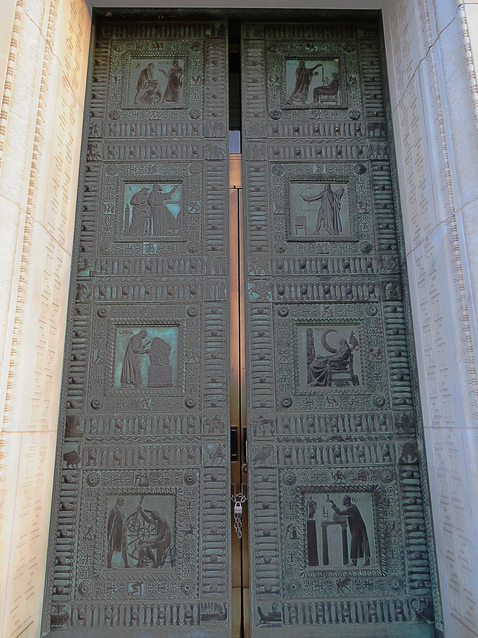 Main doors, National Academy of Sciences, Washington, D.C., National Academy of Sciences
