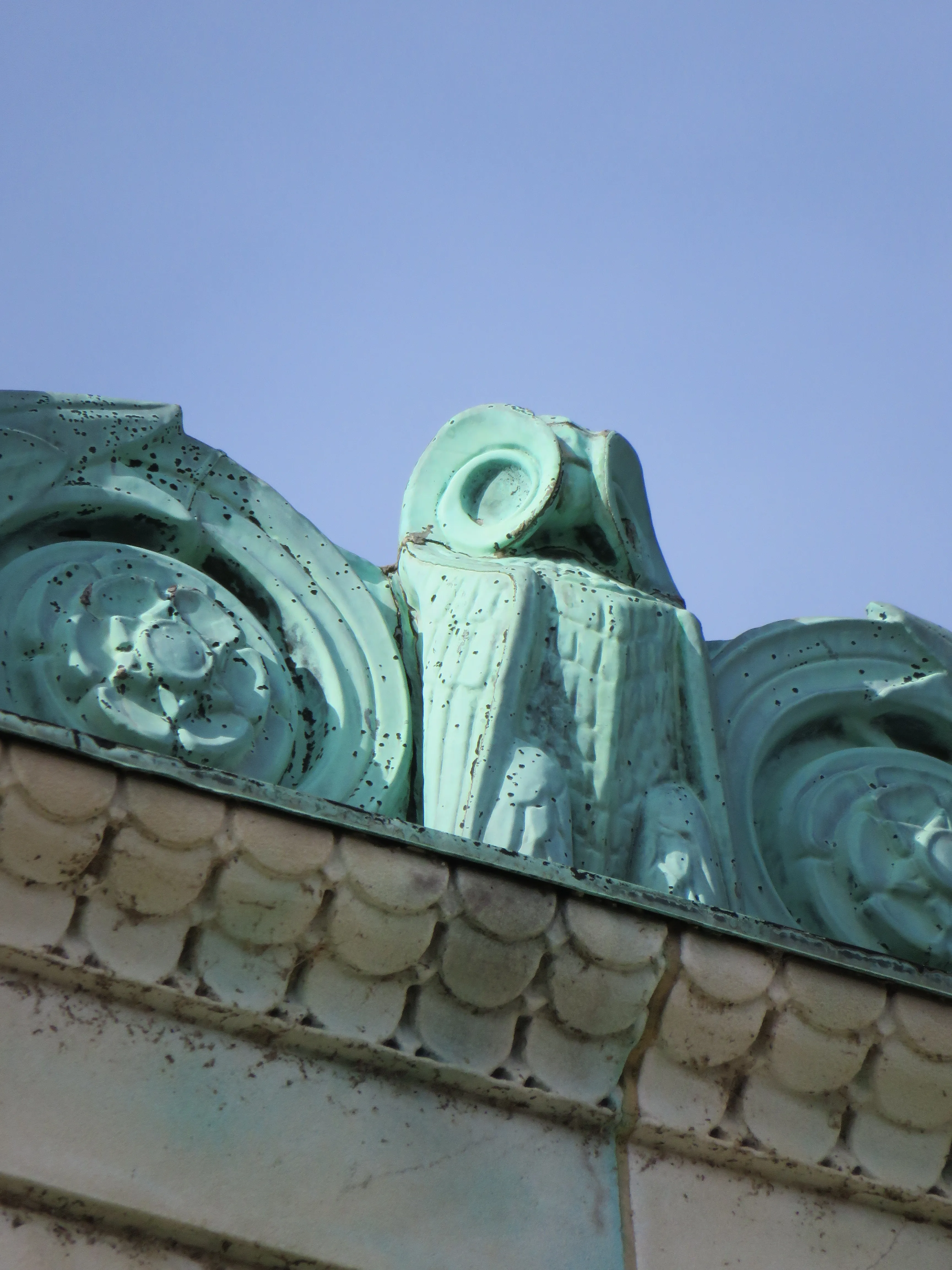 Owl detail in the Cheneau, National Academy of Sciences Building · Washington, D.C.