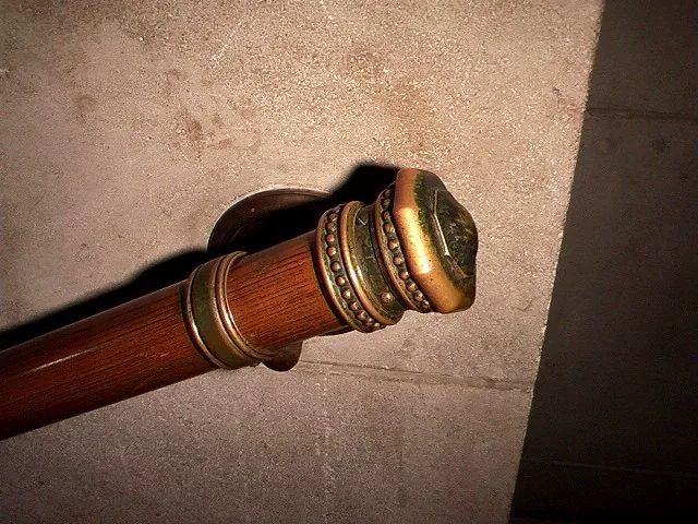 Decorative bronze handrail finial, Nebraska State Capitol · Lincoln, Nebraska