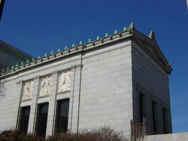 Library exterior, Pawtucket, Rhode Island