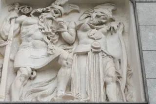 Relief detail, Pawtucket, Rhode Island