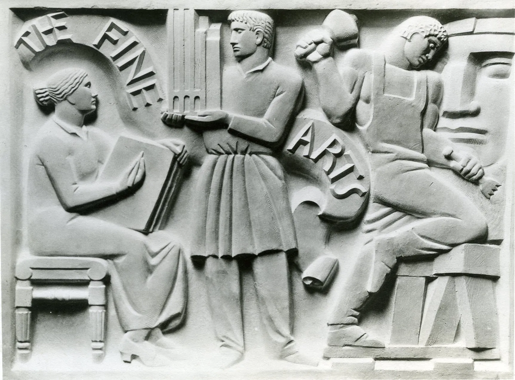 Fine Arts relief, Providence, Rhode Island