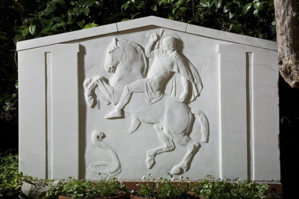 Santiago Apóstol, patron saint of Spain, El Fureidis · Montecito, California