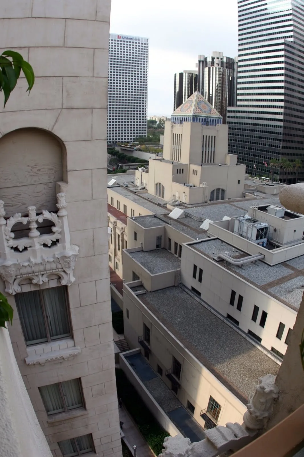 The tower from next door, Los Angeles Public Library Tower
