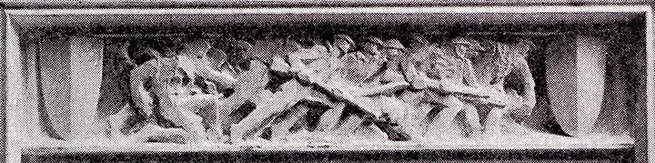 Doughboys memorial relief, archival photograph, St. Thomas Episcopal Church · Manhattan