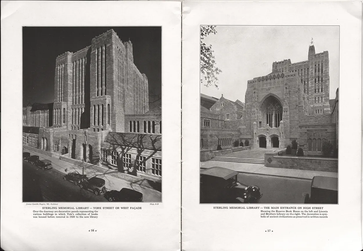 Sterling Memorial Library at Yale