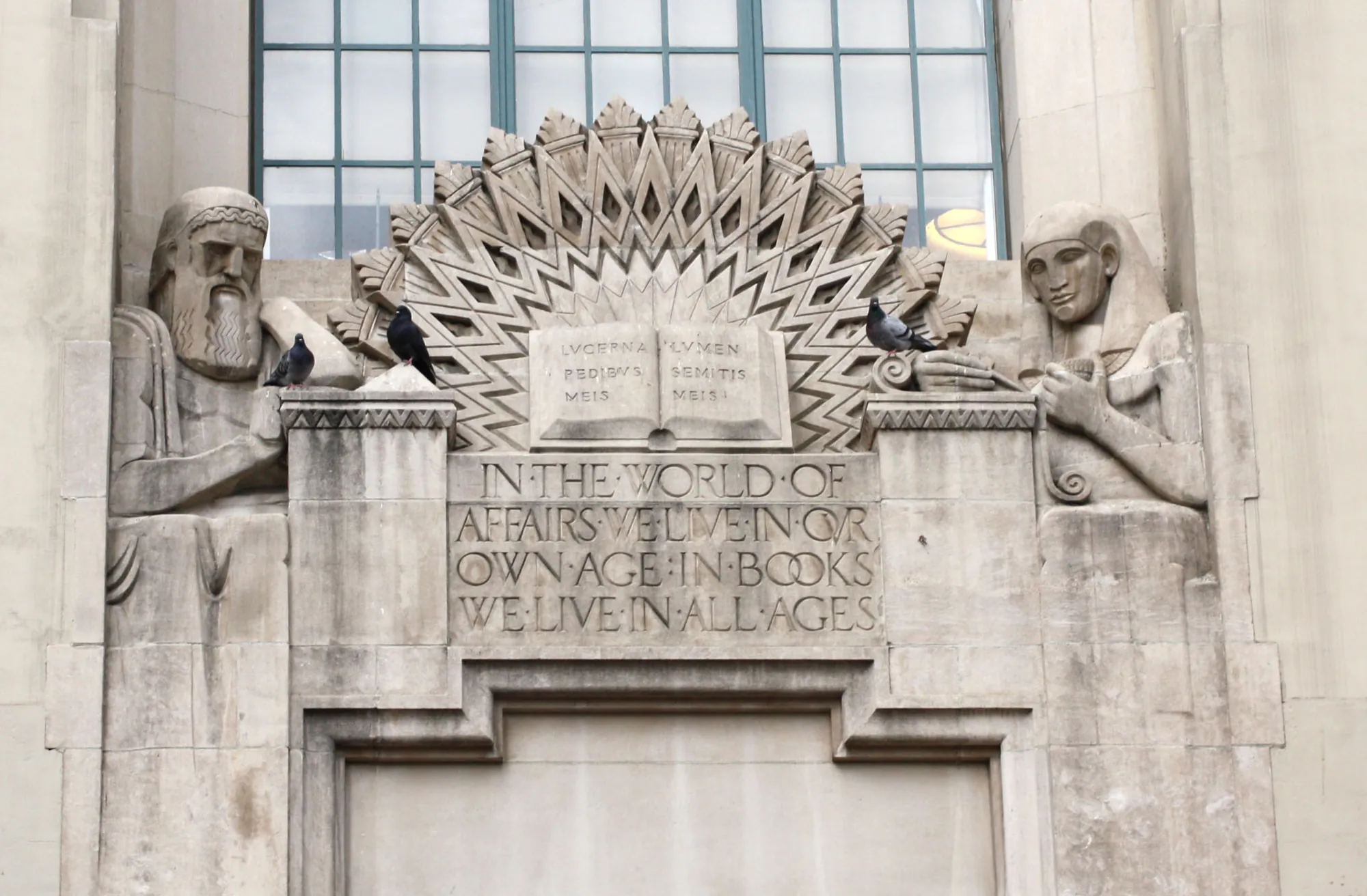 Los Angeles Public Library: Exterior Elements & Details