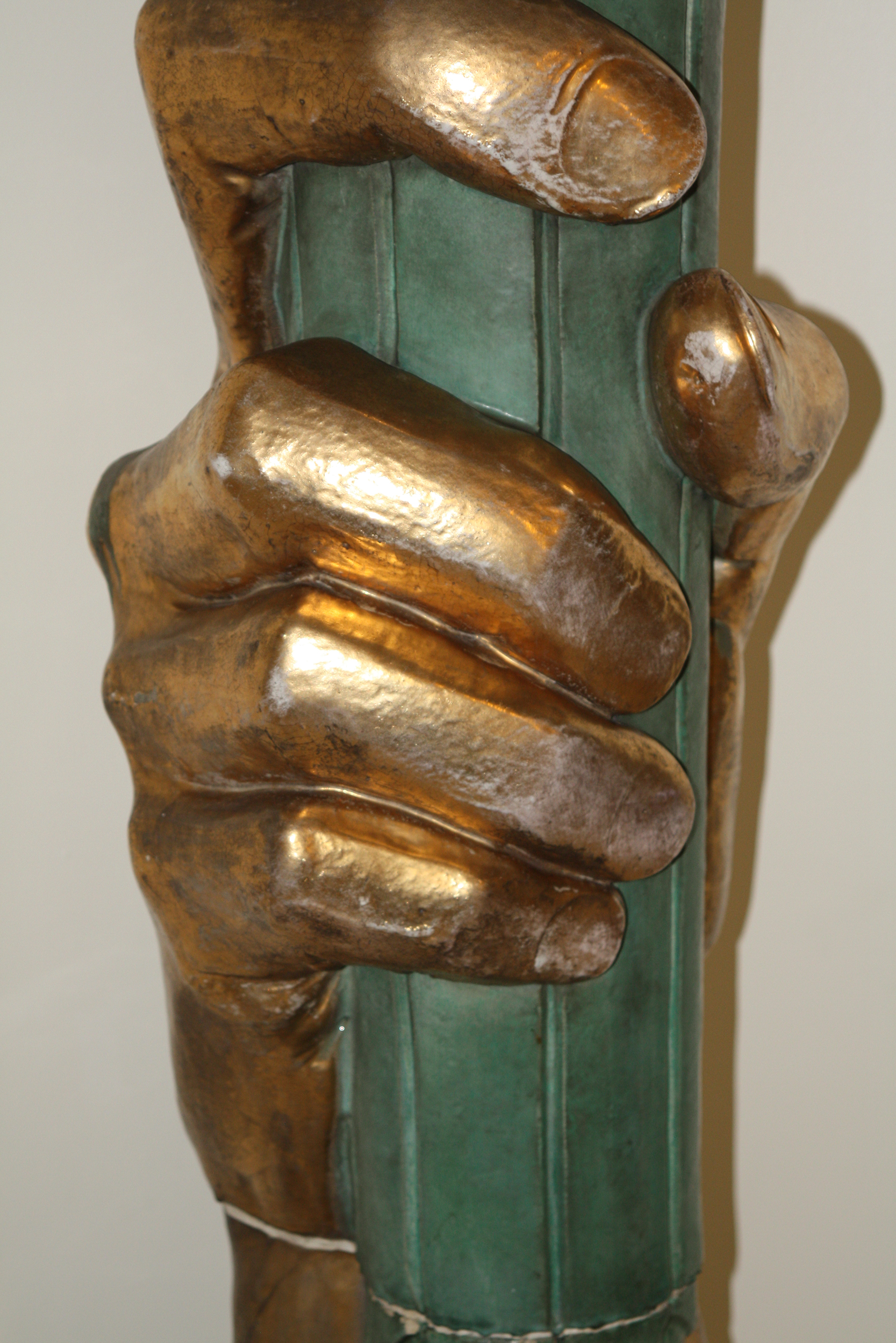 Hand and torch detail, Los Angeles, California