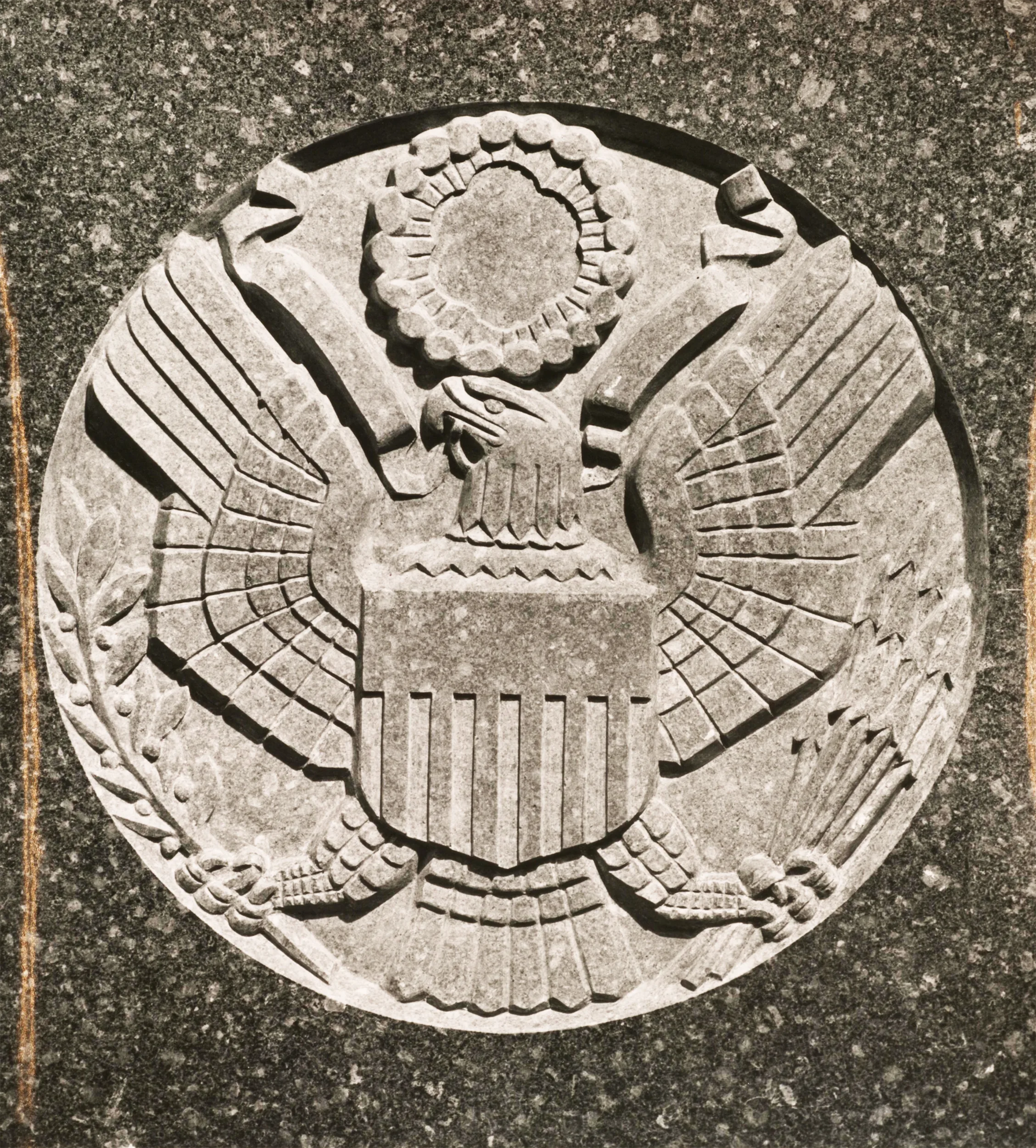 Photograph of Eagle on Thayer Hall, archival photograph, from Lee Lawrie’s West Point, New York · 1903–1910 collection.
