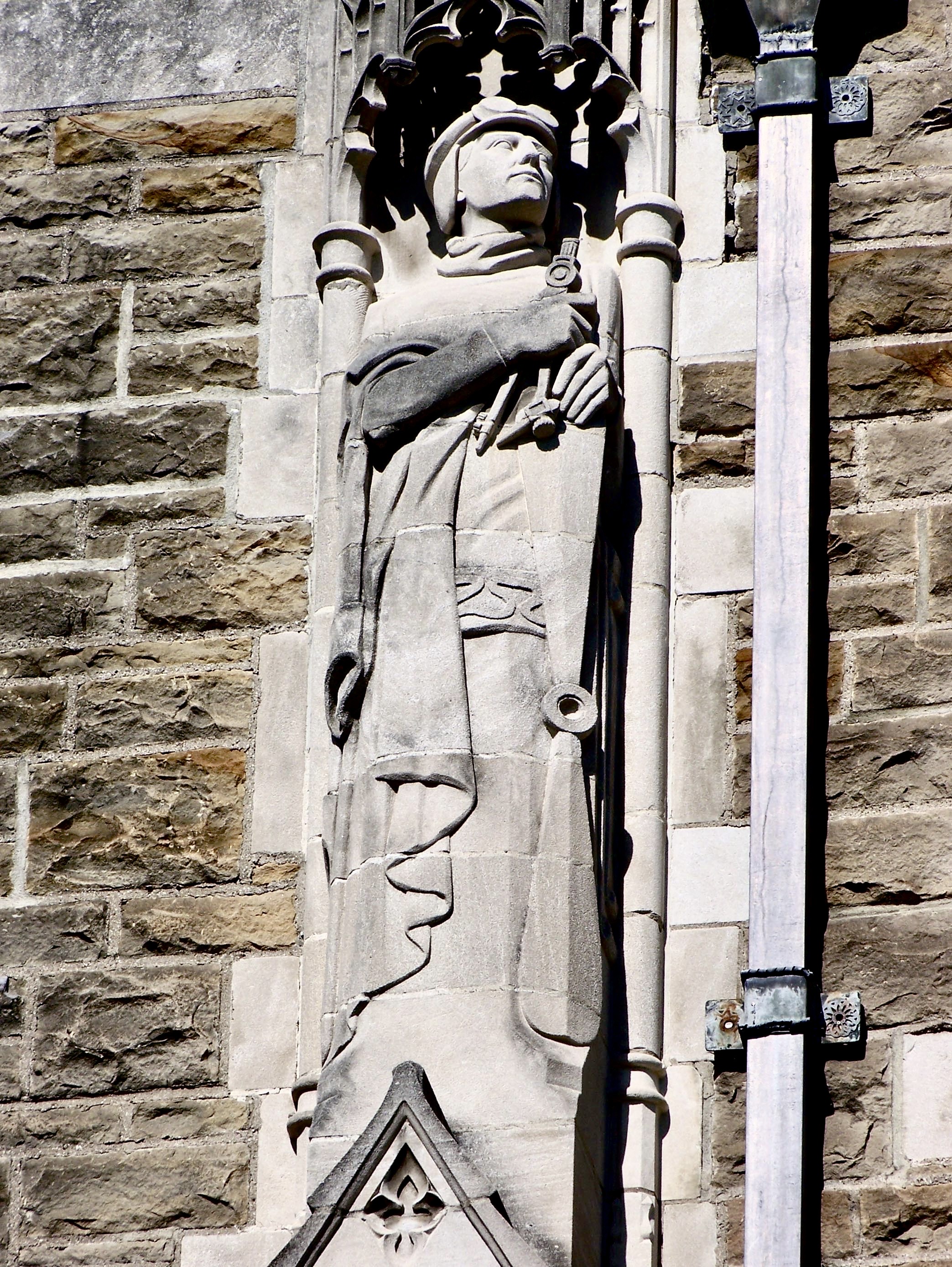 Photograph of Wilbur Wright at Christ Church Cranbrook. One of the “Dawn Men” at Christ Church Cranbrook in Bloomfield Hills, Michigan.