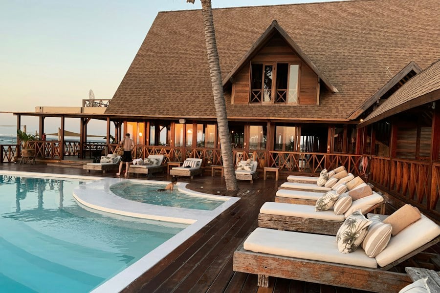 Warm hotel room for West Africa stays