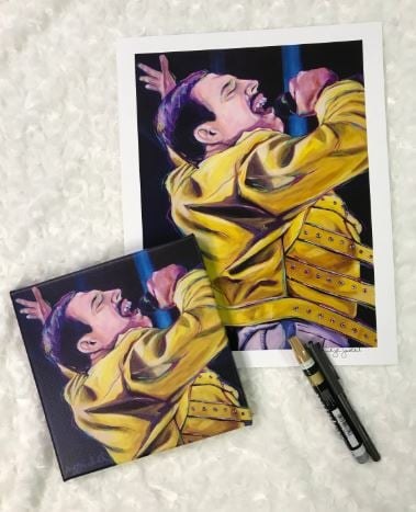 Freddy Mercury, view 2