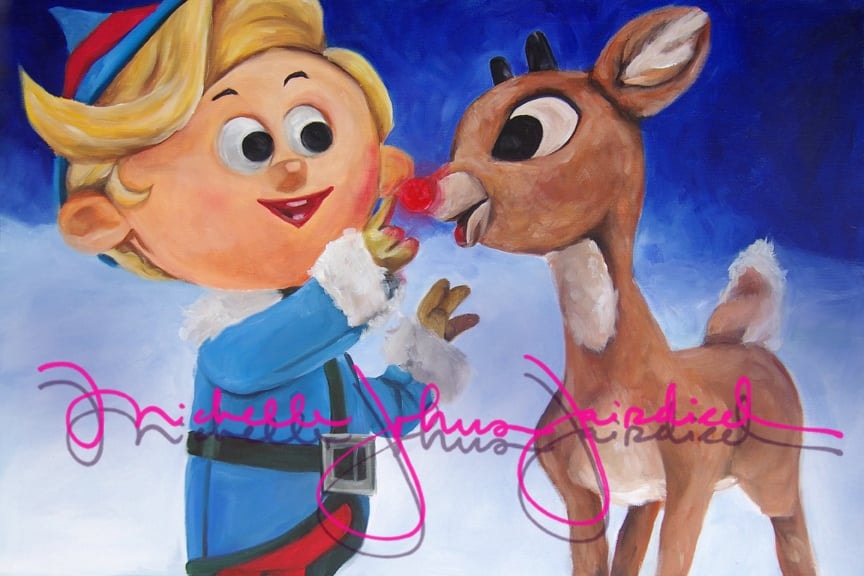 Hermey and Rudolph